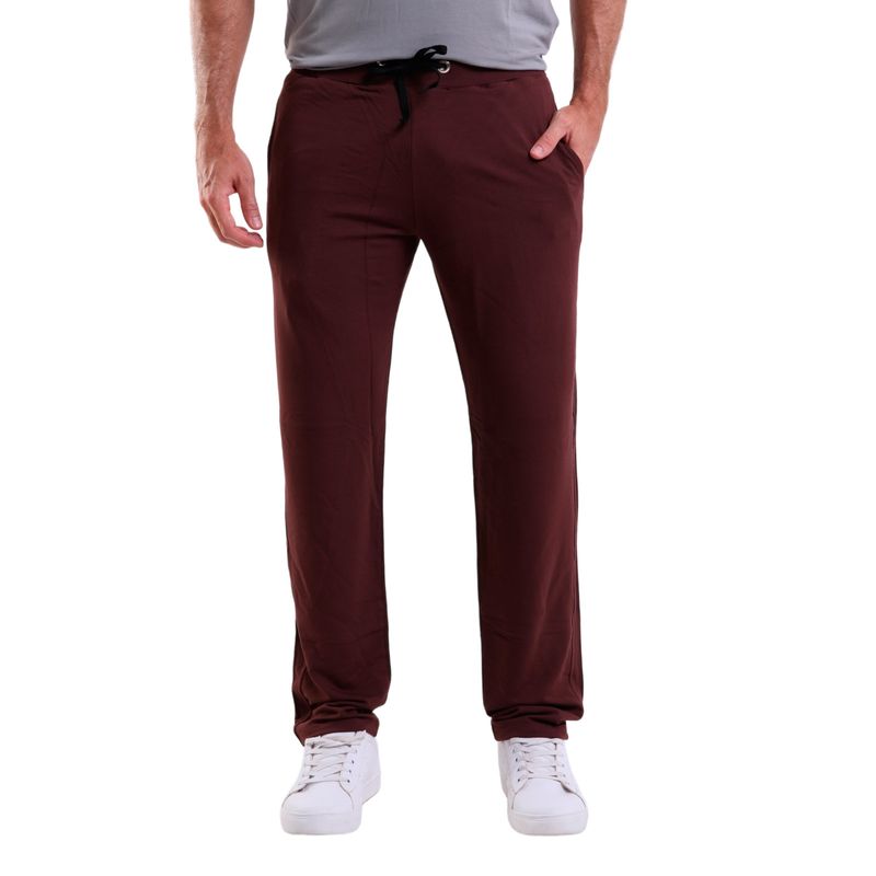 Calça Masculina De Viscose Com Bolsos Laterais