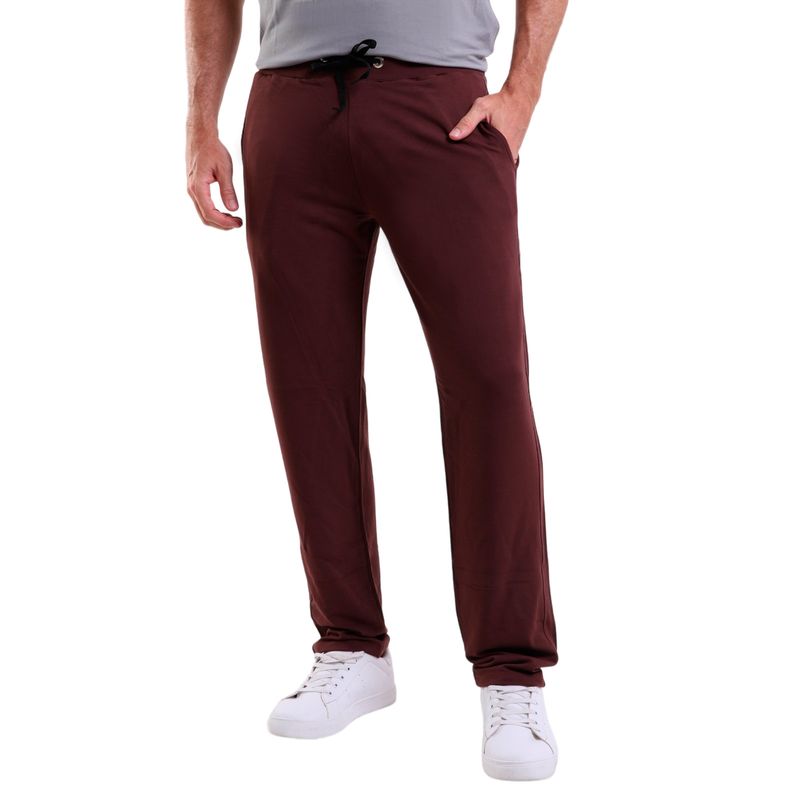Calça Masculina De Viscose Com Bolsos Laterais