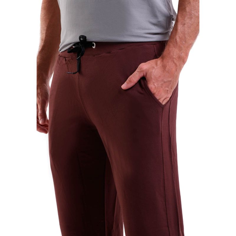 Calça Masculina De Viscose Com Bolsos Laterais