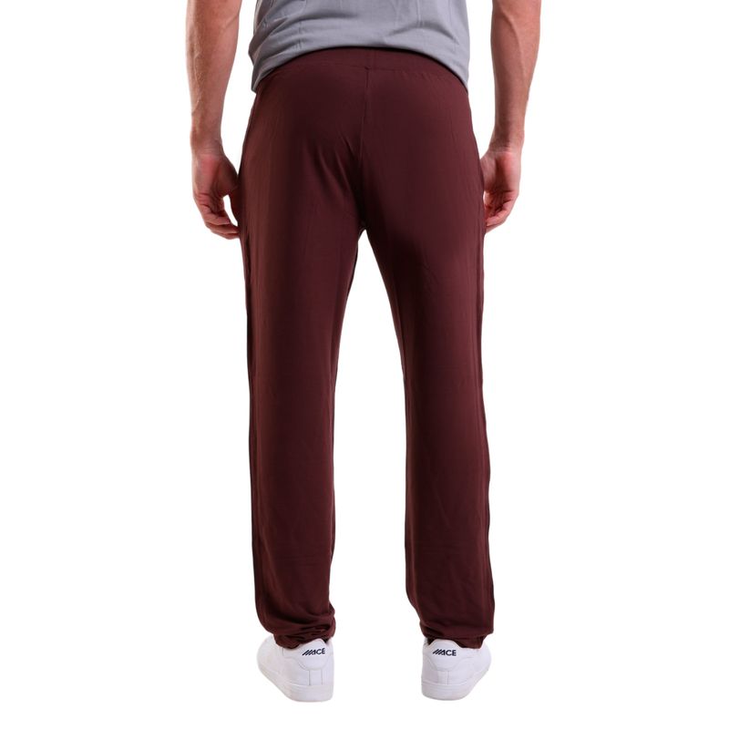 Calça Masculina De Viscose Com Bolsos Laterais