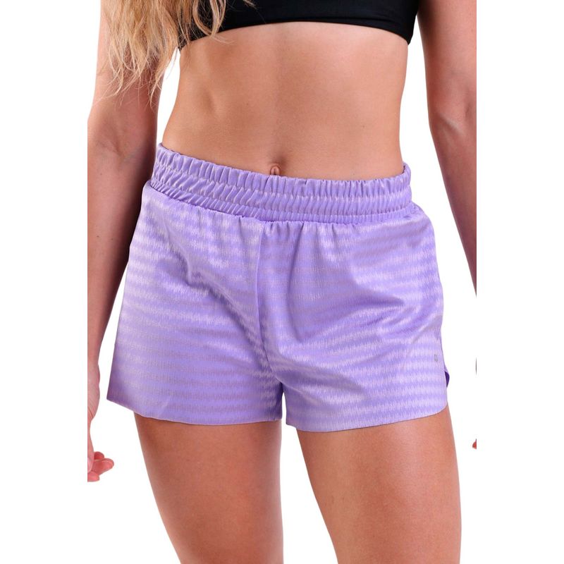 Short Fitness Ikat Dupla Camada Básico Corte À Fio