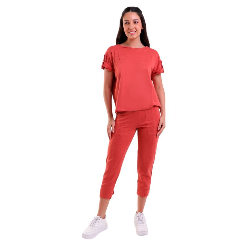 Calça Flatin com Detalhe na Barra