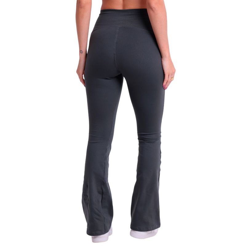 Calça Fitness Flare com Cós em Arco Supplex