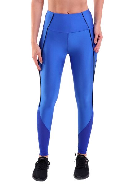 Calça Fitness Legging Cós Largo Trilobal