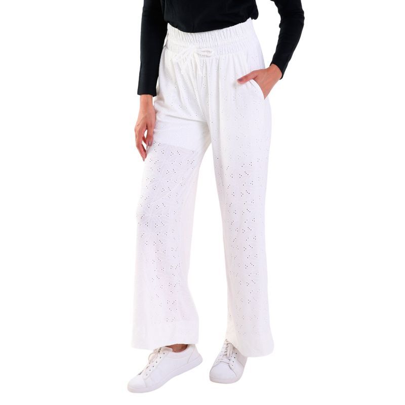 Calça Feminina Laise Pantalona com Bolso