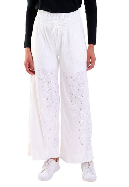 Calça Feminina Laise Pantalona com Bolso
