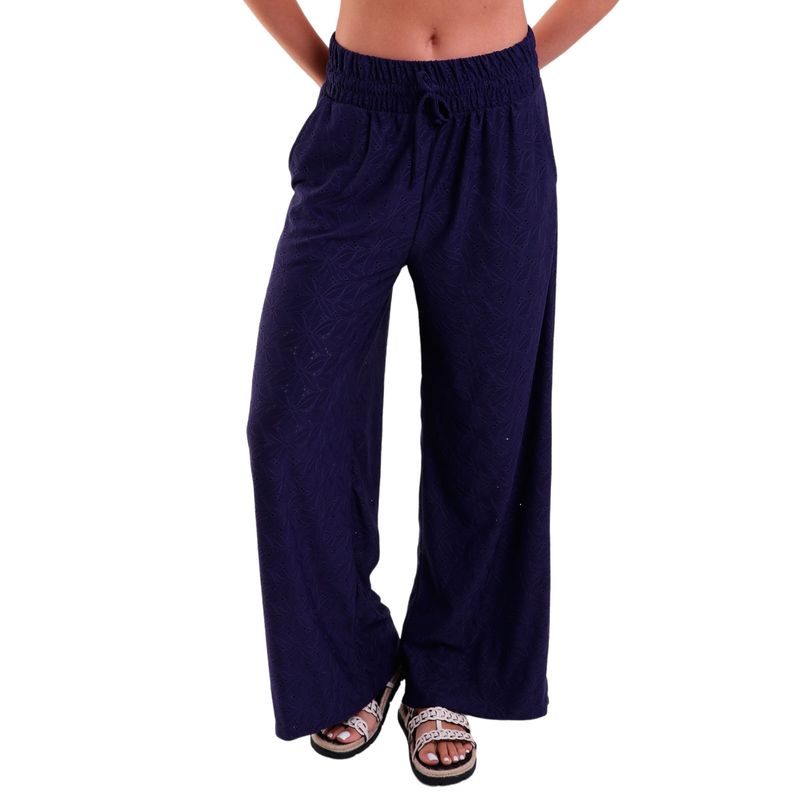 Calça Feminina Laise Pantalona com Bolso