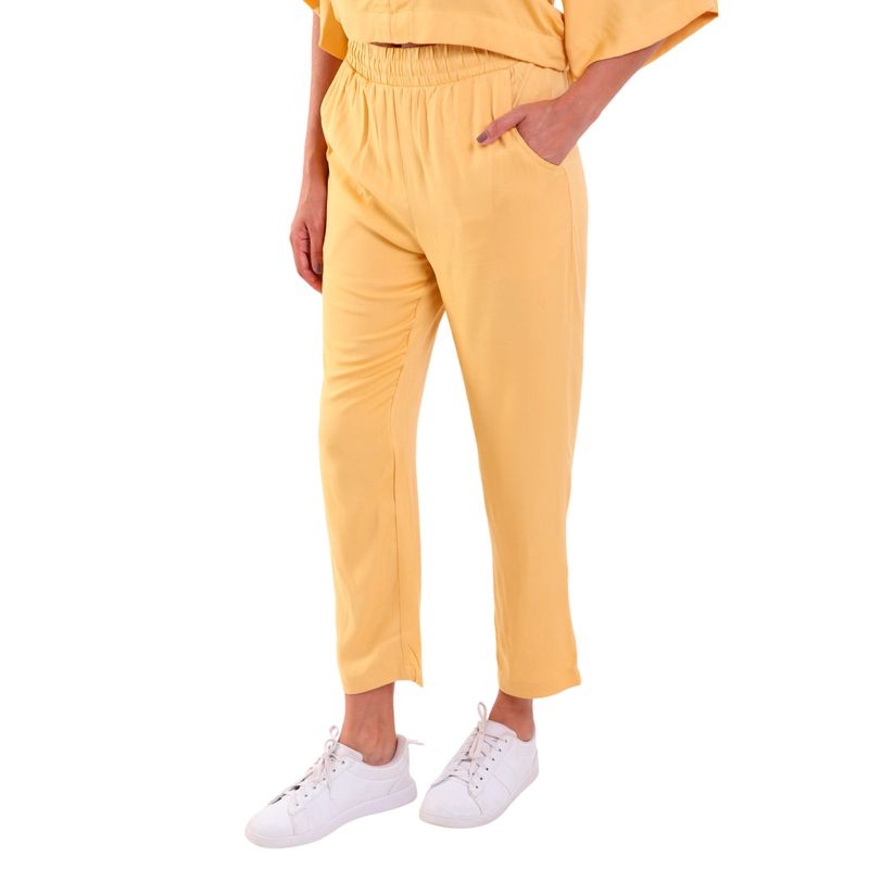 Calça Feminina Cenoura Heavy Twill