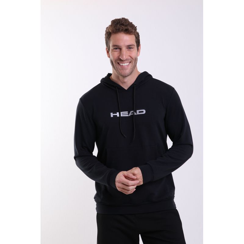 Blusa Masculina Moletinho Canguru com Capuz Head