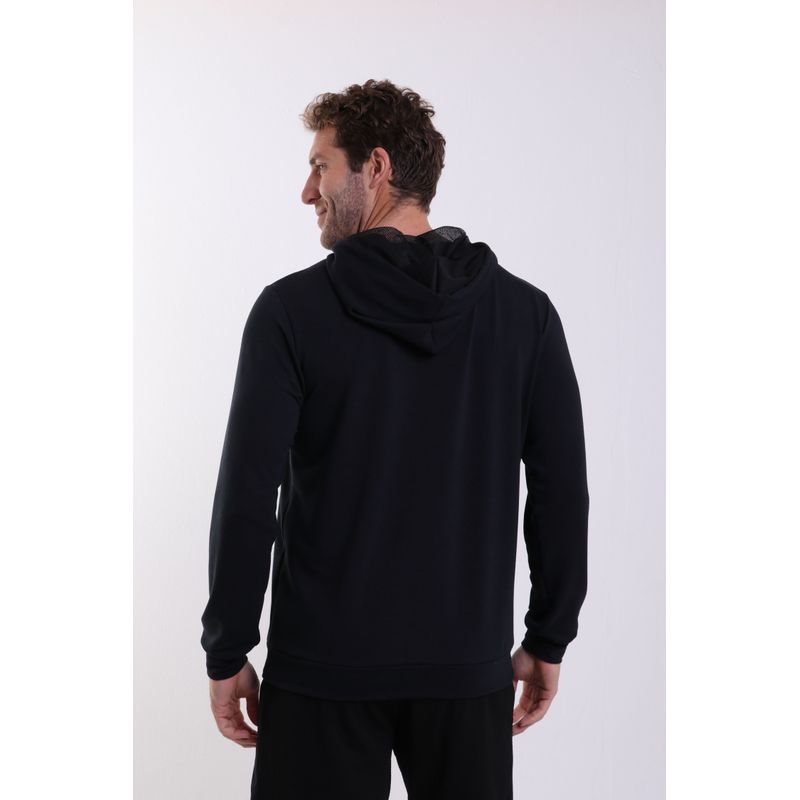 Blusa Masculina Moletinho Canguru com Capuz Head