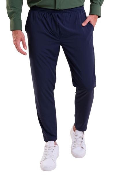 Calça Masculina Microfibra Não Amassa e Bolso Faca