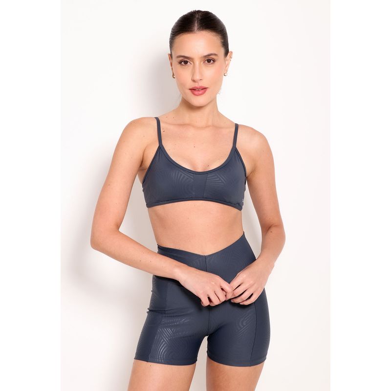 Short Fitness Progress 3D Cós em V