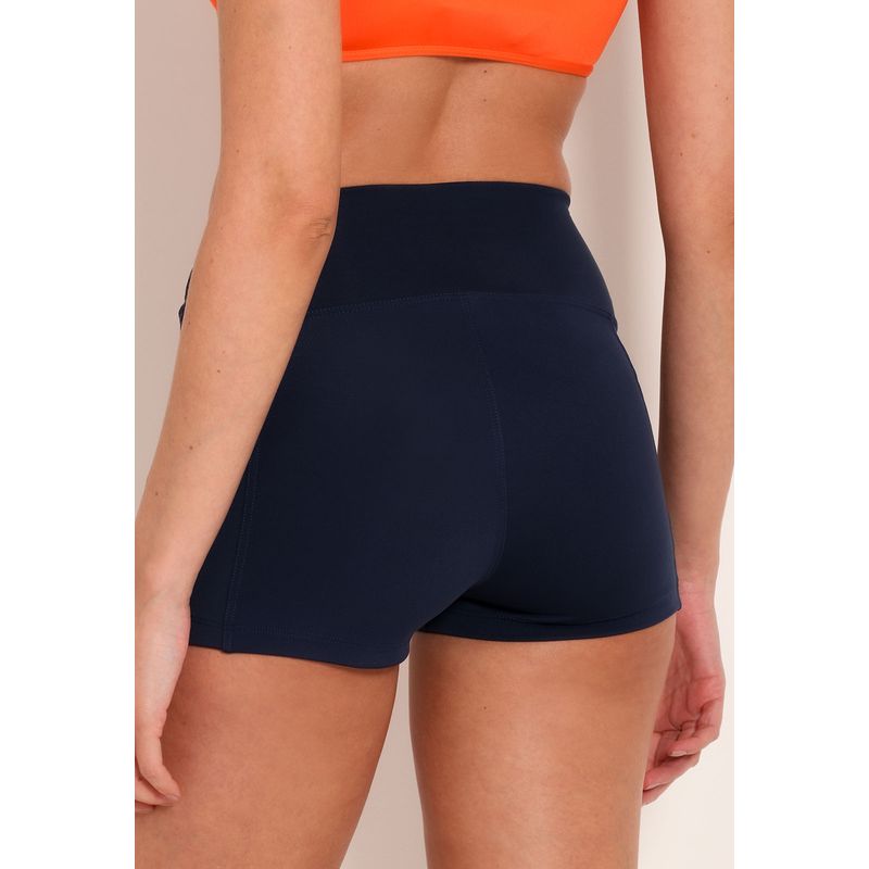 Short Tech Fitness Kelp com Bolsos Laterais