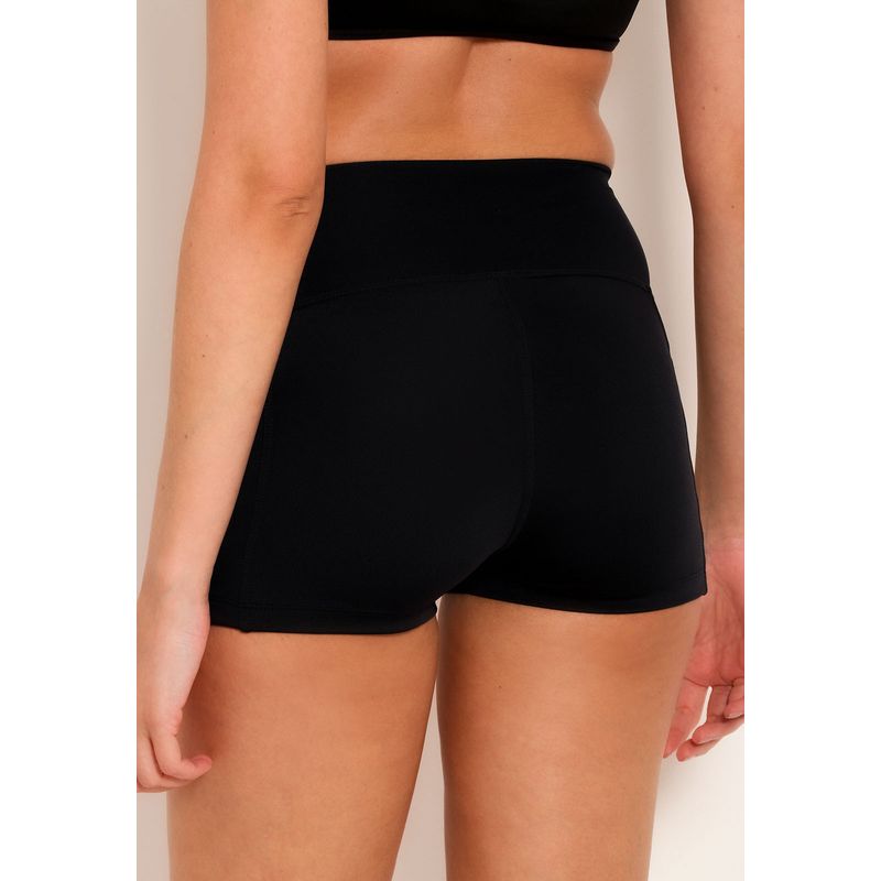Short Tech Fitness Kelp com Bolsos Laterais
