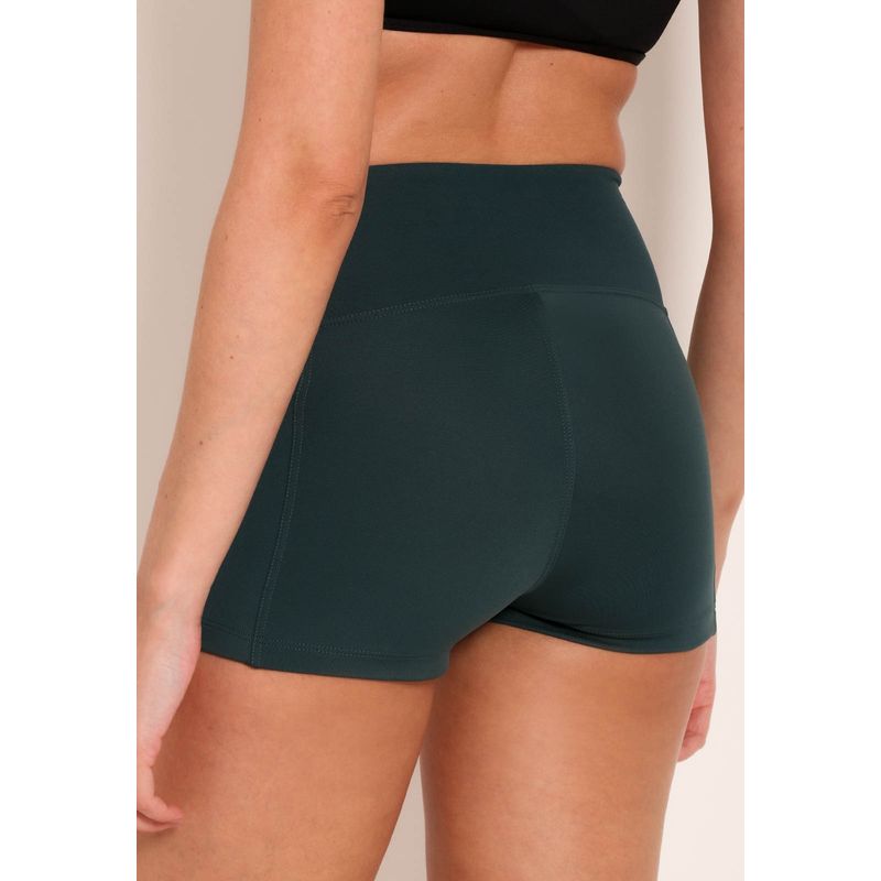 Short Tech Fitness Kelp com Bolsos Laterais