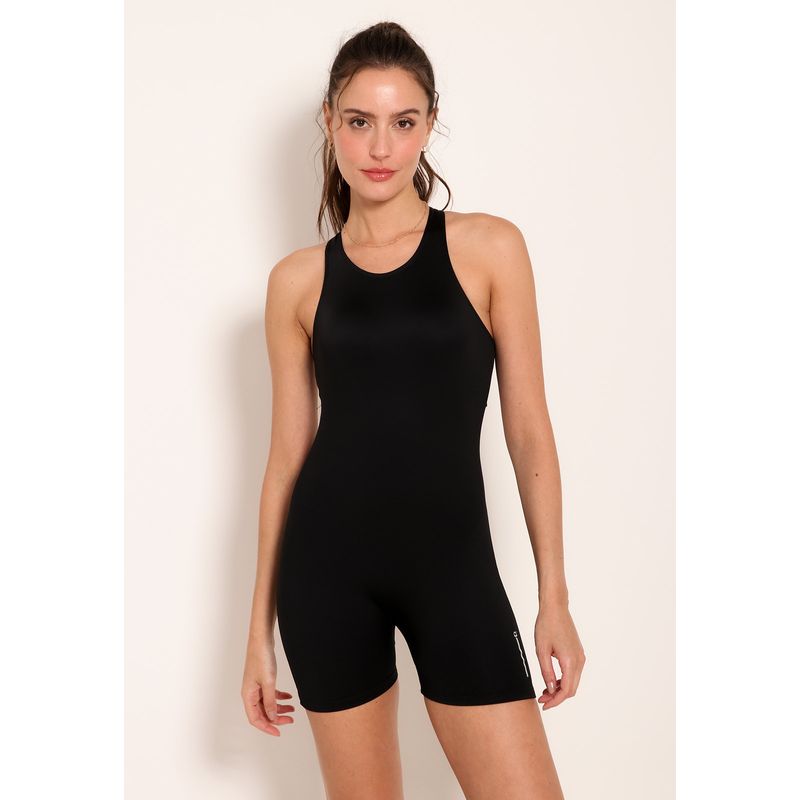 Macaquinho Fitness Regata Costas Cruzada High Performance