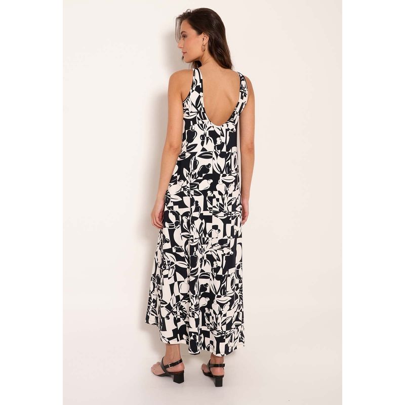 Vestido Fluxy Evase Amplo Cajuart