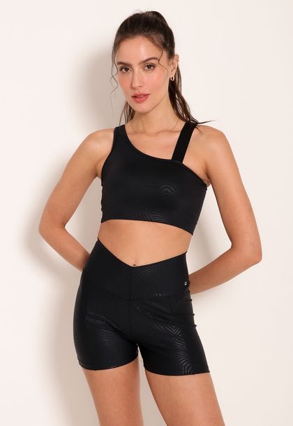 Short Fitness Progress 3D Cós em V