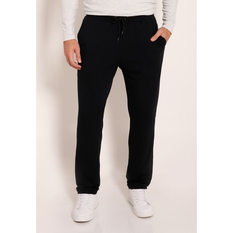 Calça Masculina Moletinho com Bolso Traseiro Vortex
