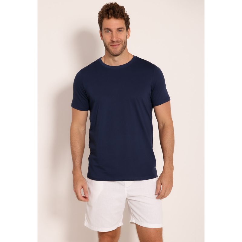 Camiseta Masculina Manga Curta Malha Pima Head