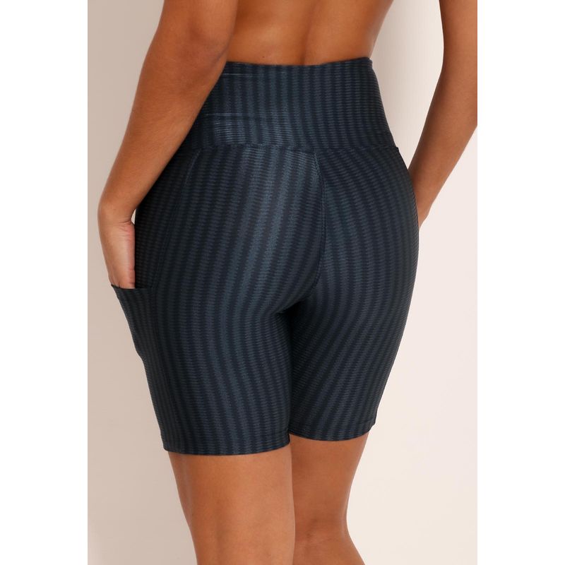 Bermuda Fitness Feminina Biker com Bolsos Laterais New Ikat
