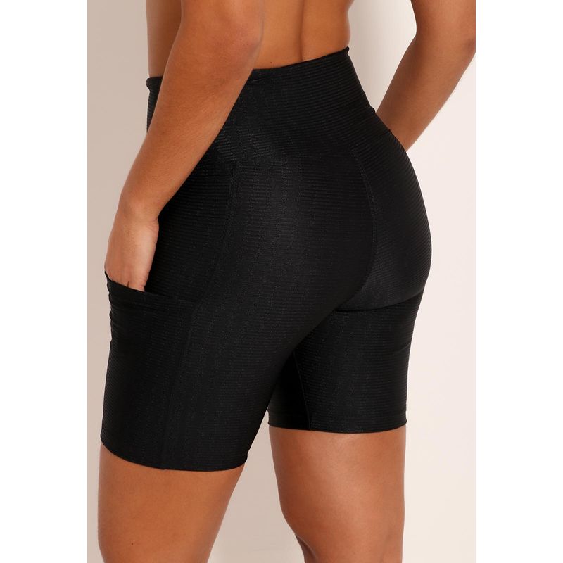 Bermuda Fitness Feminina Biker com Bolsos Laterais New Ikat