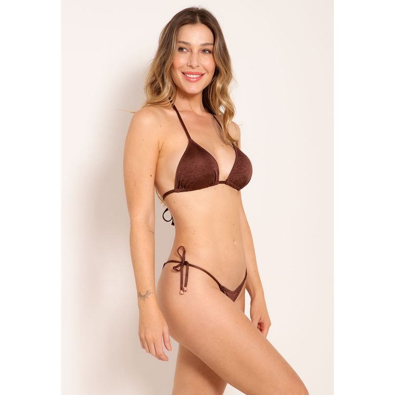 Conjunto De Biquíni Rilievo Cortininha