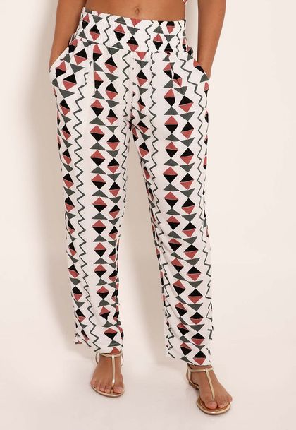 Calça Cenoura C/ Bolso Cardume