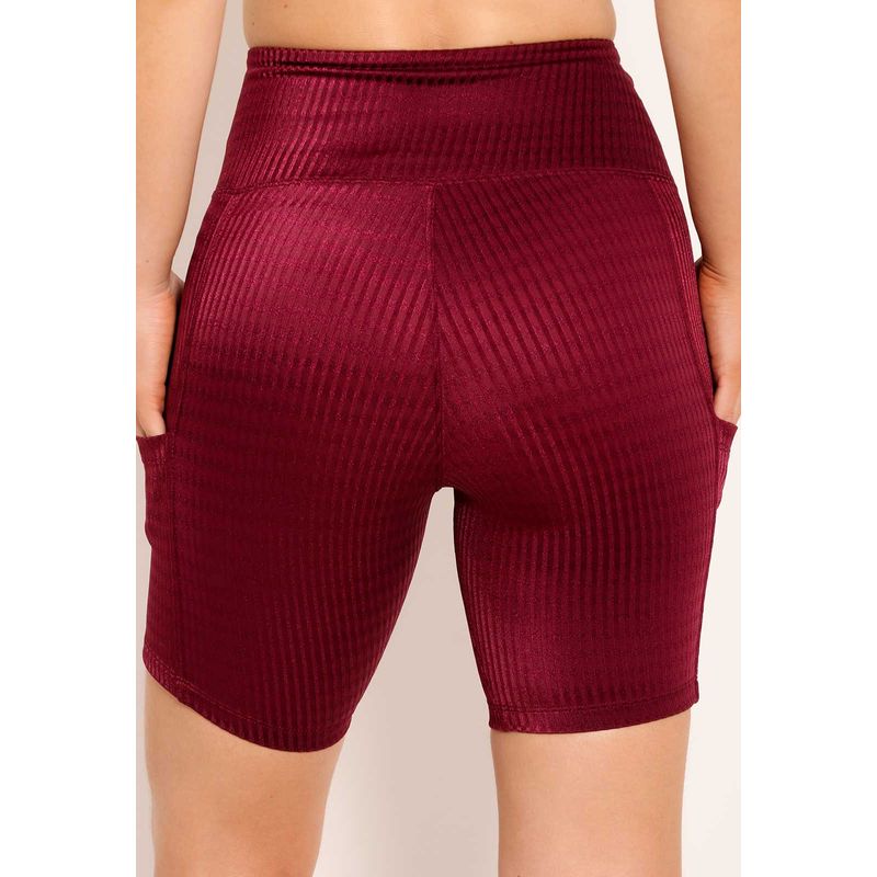 Bermuda Fitness Feminina Ciclista UV Com Bolsos