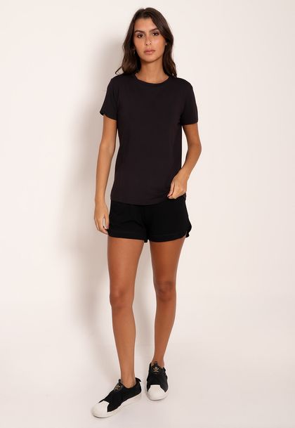 Camiseta Feminina Modal Antiodor