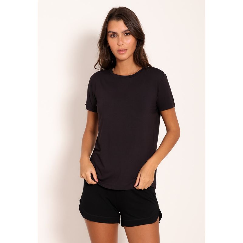 Camiseta Feminina Modal Antiodor