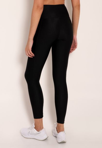 Calça Legging Progress 3D Com Recortes e Bolsos