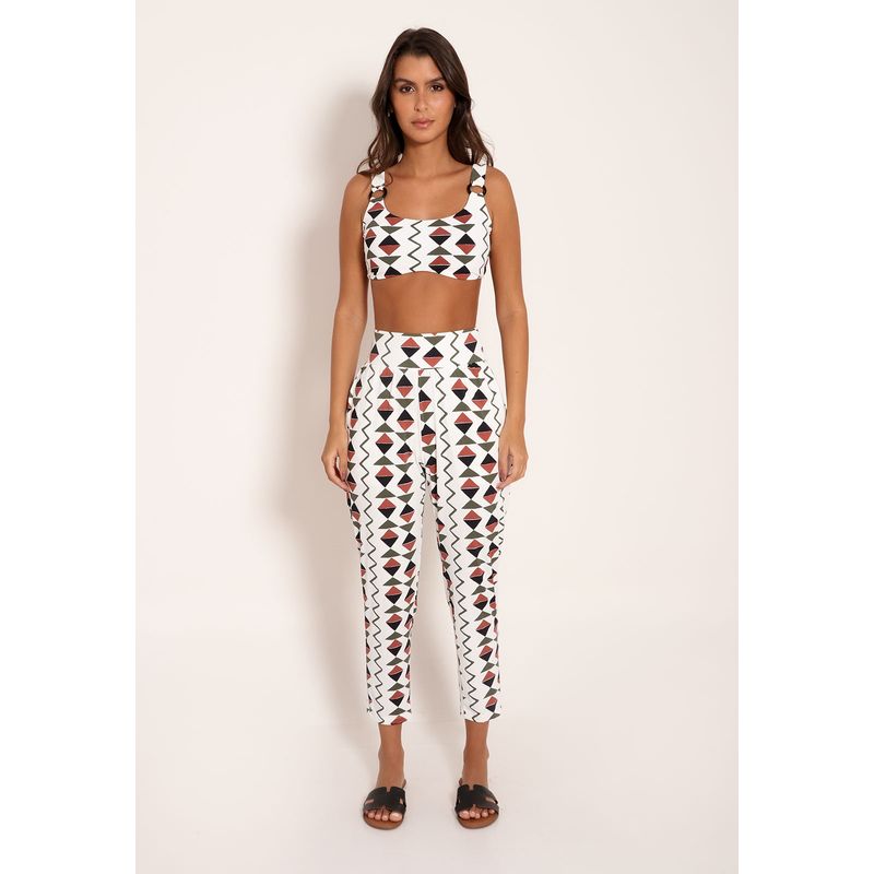 Calça Feminina Fluxy Cós Largo com Bolsos - Cardume