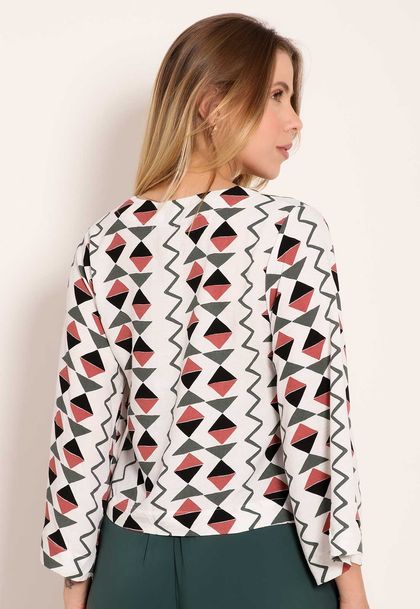 Blusa Universe Decote V Cardume