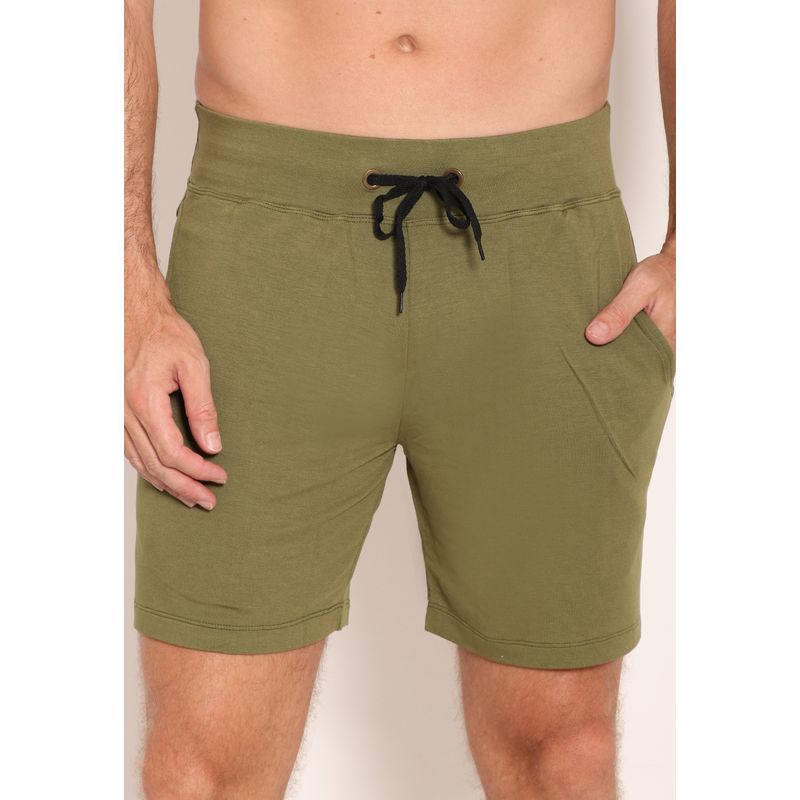 Bermuda Masculina Moletinho com Bolso 7 Polegadas
