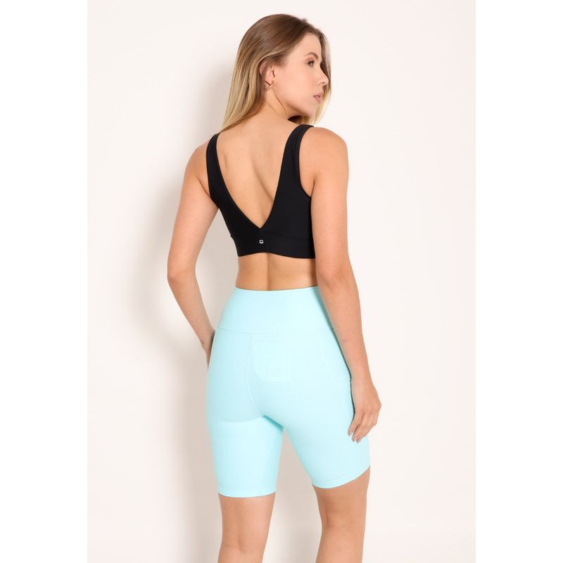 Bermuda Tech Fitness High Performance e Bolso Lateral
