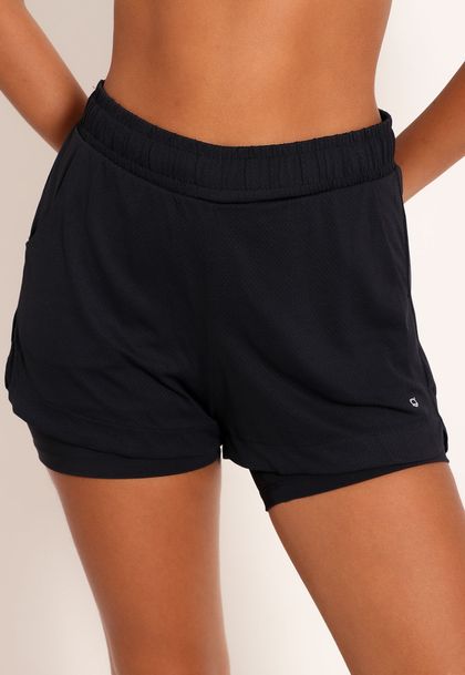 Shorts Run Sting Com Forro