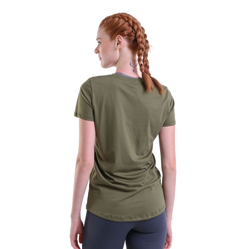 Camiseta Feminina Manga Curta Malha Pima