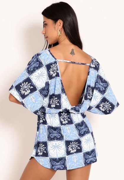 Vestifo Fluxy Amplo Com Amarração Stamp