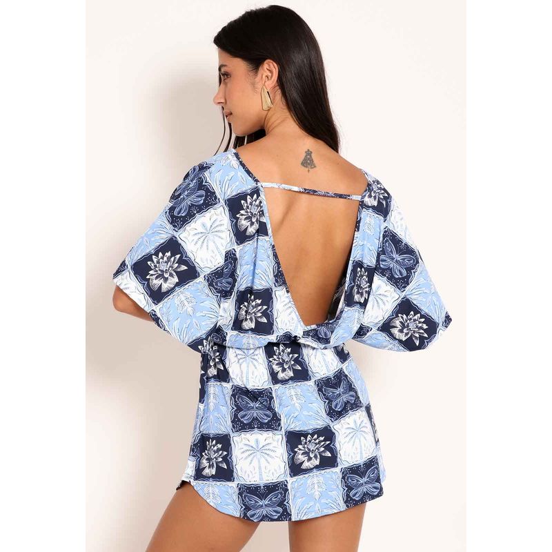 Vestifo Fluxy Amplo Com Amarração Stamp