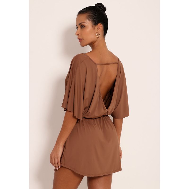 Vestido Fluxy Amplo Com Amarração