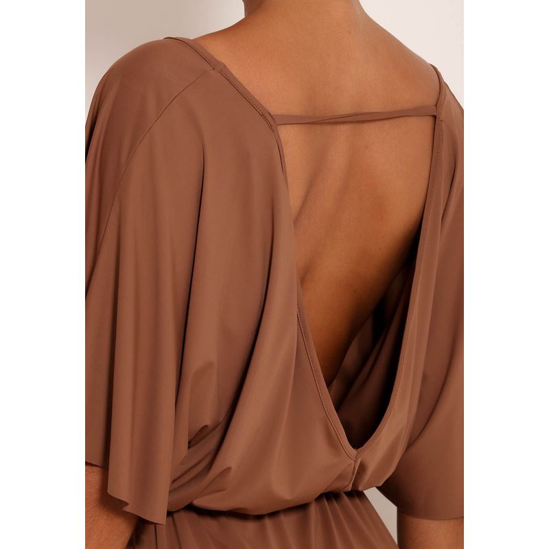 Vestido Fluxy Amplo Com Amarração
