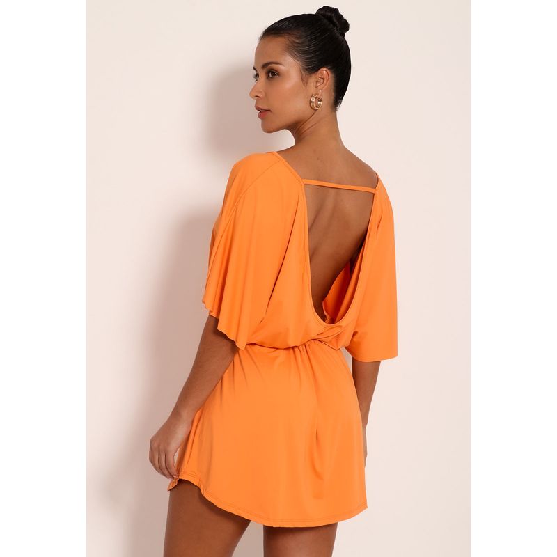 Vestido Fluxy Amplo Com Amarração