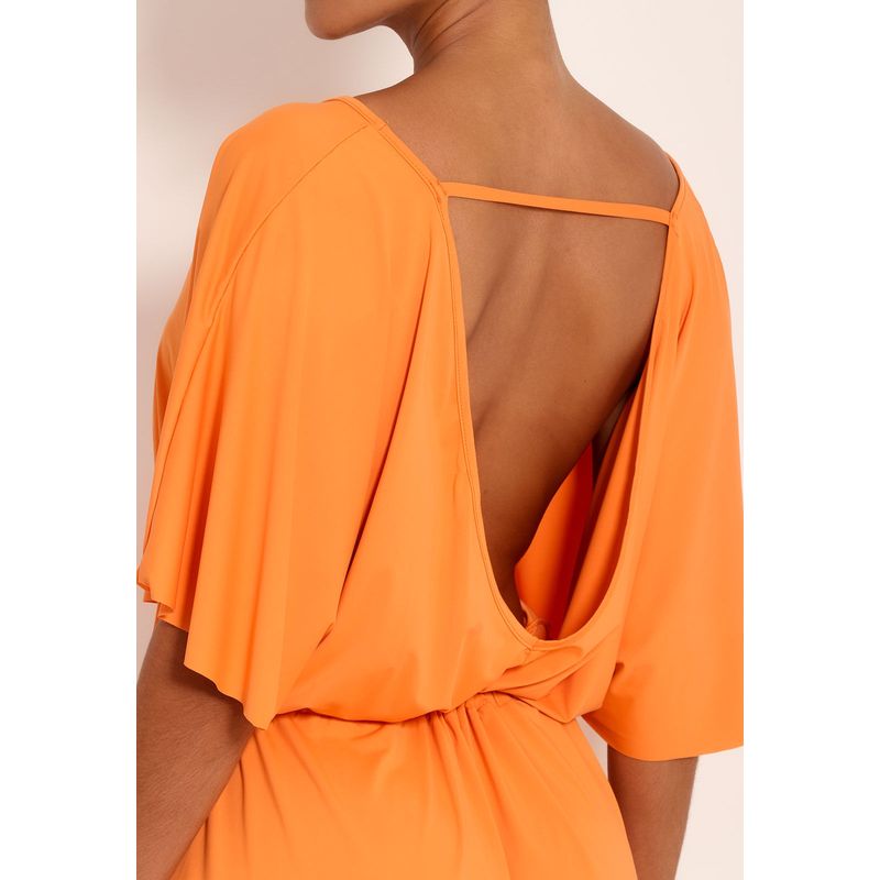 Vestido Fluxy Amplo Com Amarração