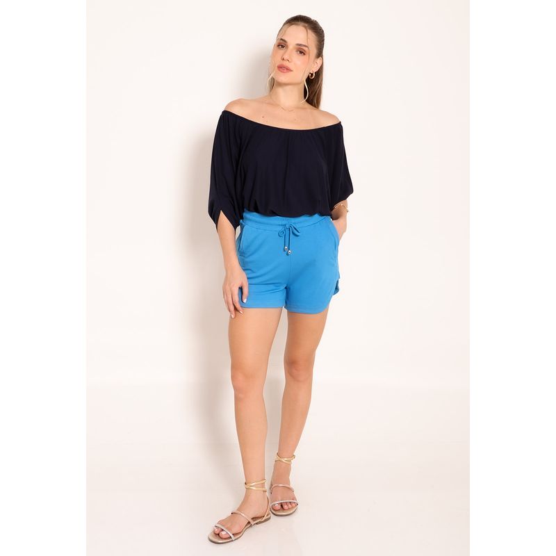Blusa Feminina Versátil Manga Morcego