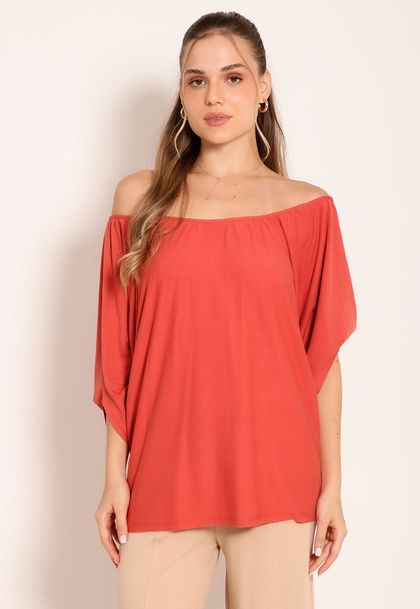 Blusa Feminina Versátil Manga Morcego