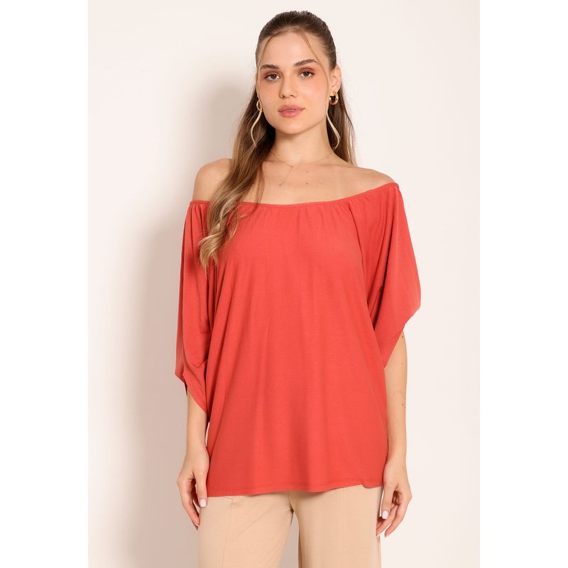 Blusa Feminina Versátil Manga Morcego