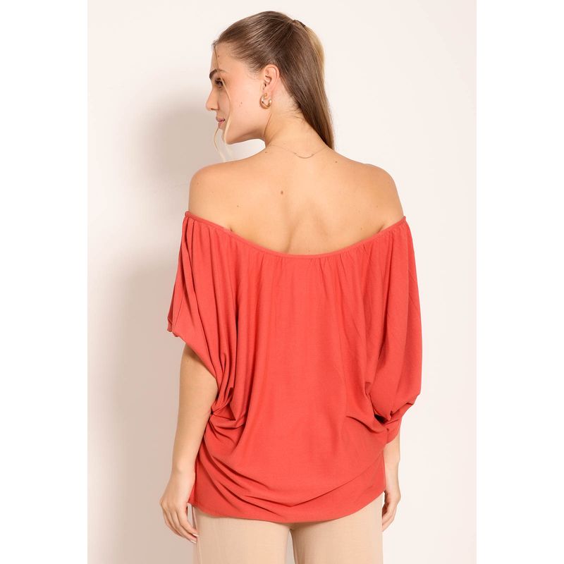 Blusa Feminina Versátil Manga Morcego