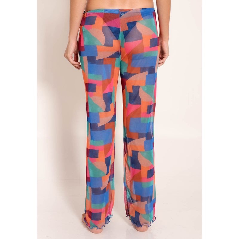 Calça Feminina Tule Reta - Rochedos