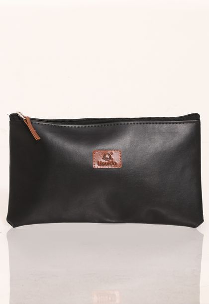 Necessaire Estojo com Zíper Dexter Preto